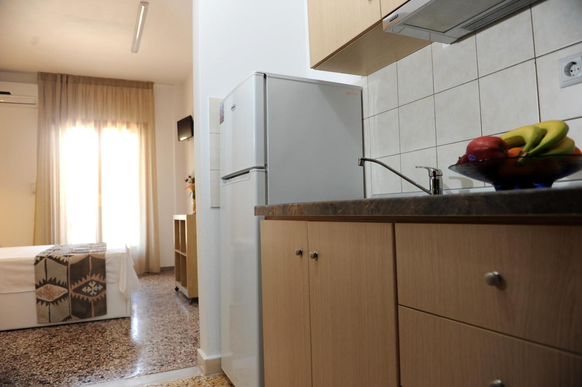 Stamatia Apartments アスプロヴァルタ 部屋 写真